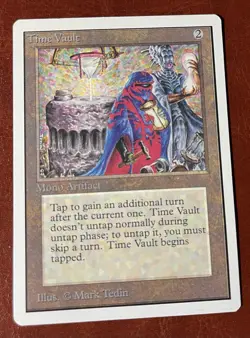 Time Vault Unlimited MTG CREASED - Image 1
