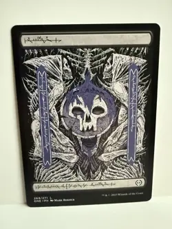 MTG Swamp Full Art Phyrexian - Phyrexia: All Will Be One #269 Non-Foil Regular - Image 1
