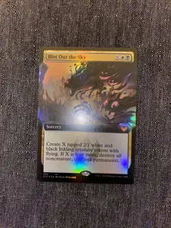 Blot Out the Sky EXTENDED FOIL, Strixhaven, MTG, NM/M - Image 1