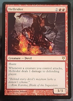 MTG Hellrider Duel Decks: Sorin vs Tibalt 52/80 Regular Rare - Image 1