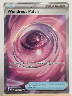 Pokemon TCG Ultra Rare Trainer Wondrous Patch 117/088 Perfect Order - Image 1
