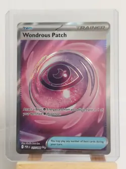 Pokemon TCG Ultra Rare Trainer Wondrous Patch 117/088 Perfect Order - Image 3