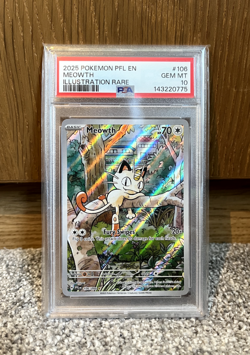 Pokemon - Phantasmal Flames - Meowth 106/094 - PSA 10 - Image 1