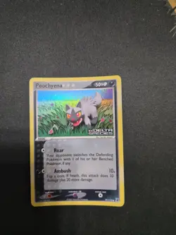 Pokemon TCG Poochyena Delta Species 79/113 Reverse Holo Stamped NM - Image 1
