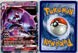 Naganadel GX 56/131 Holo GX Rare Forbidden Light Pokemon - Image 3