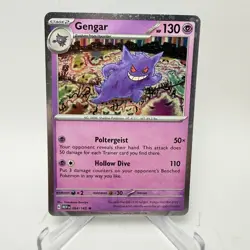 Pokemon TCG Gengar Cosmos Holo 094/165 Scarlet Violet 151 - Image 1