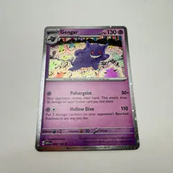 Pokemon TCG Gengar Cosmos Holo 094/165 Scarlet Violet 151 - Image 3