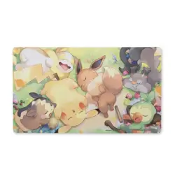 Berry Sleepy Playmat - Pikachu Eevee - Pokemon Center - Image 3
