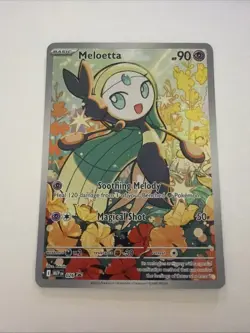 Meloetta 026 Me: Mega Evolution Promo Illustration Rare Holo 90 HP Pokemon TCG … - Image 2