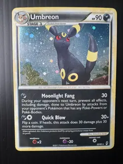 Pokemon TCG Umbreon 22/95 Call of Legends Holo Rare 2011 English HP 90 - Image 3