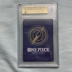 One Piece OP14-EB04 Azure Sea's Seven #031 Japanese Nami Alternate Art BGS 9.5 - Image 2