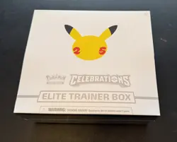 Pokemon Celebrations Elite Trainer Box ETB TCG 25th Anniversary Edition 820650809439 - Image 1