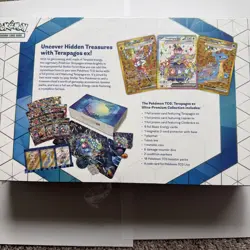 Pokemon TCG Terapagos EX Ultra-Premium Collection Sealed Box(small Defect) - Image 4