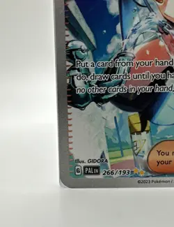 Pokemon Dendra Trainer TCG Paldea Evolved Card 266/193 - Image 5