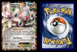 Magearna EX 75/114 EX Rare Holo Steam Siege Pokemon Card - 2 - Image 1