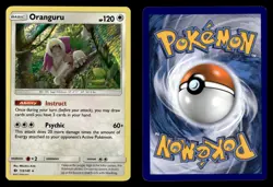 Oranguru 113/149 Holo Rare SM Base Set Pokemon Card - Image 1