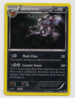 Umbreon XY96 Black Star Promo Holo Pokemon TCG 2016 MP - Image 1