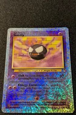 Pokemon LEGENDARY COLLECTION - #76/110 Gastly - Reverse Holo - ENG - MP - Image 4