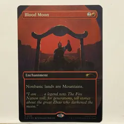 Blood Moon (Rainbow Foil) Secret Lair 2288 NM MTG SLD AVATAR - Image 1