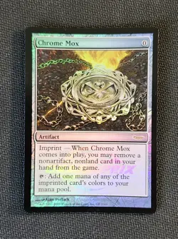 MTG Chrome Mox Magic Promo: Grand Prix Foil, NM Condition - Image 1