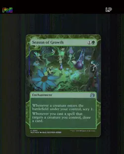 Season of Growth - LP - Foil - 61 - WOT - EN - Wilds of Eldraine: Enchanting ... - Image 1