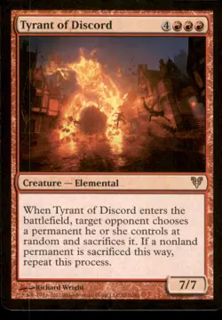 MTG - Tyrant of Discord Avacyn Restored #162 Rare LP - Image 1