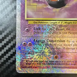 Pokemon TCG Gastly 76/110 Legendary Collection Reverse Holo MP - Image 4