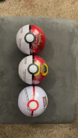 Pokemon TCG Pokeball Tins L25 Lot Of 3 Factory Sealed. Variants - Image 1