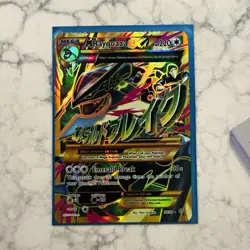 The Pokemon Company M Rayquaza EX 98/98 Secret Rare Holo Full Art Ancient Orgins - Image 1