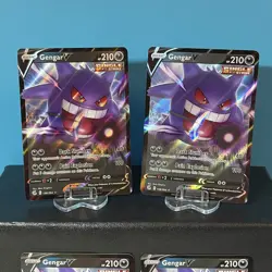 Gengar V 156/264 NM 4 CARD LOT Fusion Strike Pokemon TCG - Image 2
