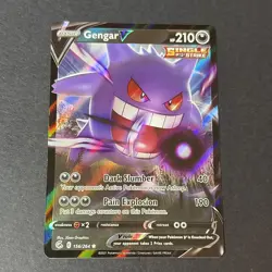 Gengar V 156/264 NM 4 CARD LOT Fusion Strike Pokemon TCG - Image 4