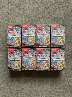 Pokemon Mega Evolution Chaos Rising Booster Bundle x8 Brand New Sealed - Image 1