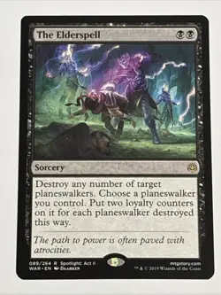 MTG War of the Spark The Elderspell 089/264 NM Rare - Image 1