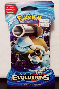 Pokemon TCG: XY Evolutions, Blister Booster Sleeved Pack 2016 NEW SEALED - Image 1