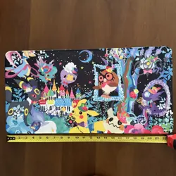 Pokemon Playmat Mousepad Desk Mat Board Game Play Mat of TCG Umbreon Mimikyu - Image 3