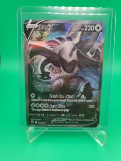 Pokemon TCG Lugia V Alt Art Sword and Shield Silver Tempest 186/195 - Image 2