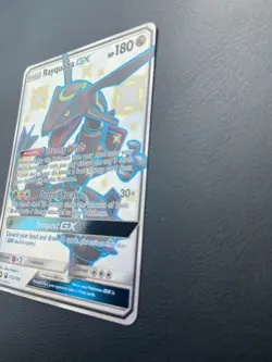 Pokemon Rayquaza GX Secret Rare Full Art Holo Hidden Fates 177A/168EN (2019) - Image 4
