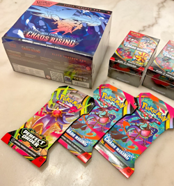 Pokemon Chaos Rising ETB + Booster Bundle Lot (24 Packs!) - Image 5