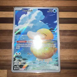 Psyduck Ascended Heroes Illustration Rare Holo Full Art 226/217 - Image 3