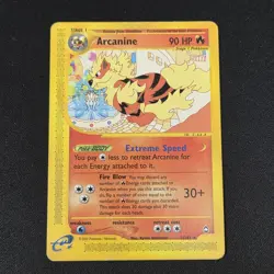 Pokemon TCG Arcanine 2/147 Aquapolis Non Holo ereader MP - Image 1