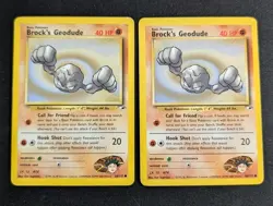 Brock's Geodude 66/132 Common Gym Heroes Unlimited Moderately Played - Image 3