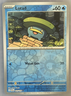 Lotad 035/159 Journey Together 2025 Reverse Holo Pokemon TCG NM/M Free Shipping - Image 1