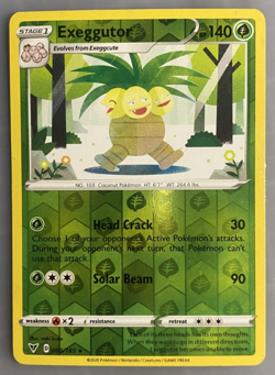 Exeggutor Reverse Holo 005/185 SWSH 2020 Vivid Voltage Rare NM/M Pokemon TCG - Image 1