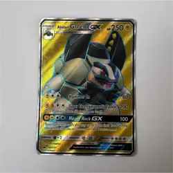 Pokemon Alolan Golem GX 102/111 SM-Crimson Invasion Ultra Rare Holo English - Image 1