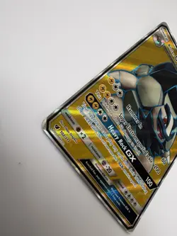 Pokemon Alolan Golem GX 102/111 SM-Crimson Invasion Ultra Rare Holo English - Image 2