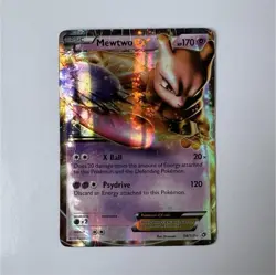Pokemon Mewtwo EX 54/113 Legendary Treasures Ultra Rare Full Art Holo English - Image 1