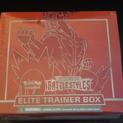 Pokemon TCG Sword & Shield Battle Styles Elite Trainer Box Urshifu Sealed - Image 1