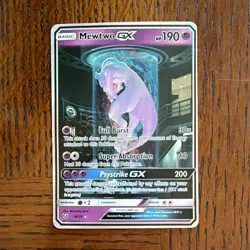 Pokemon Company Mewtwo GX 78/73 Shining Legends Secret Rare Holo Eng 2017 - Image 1