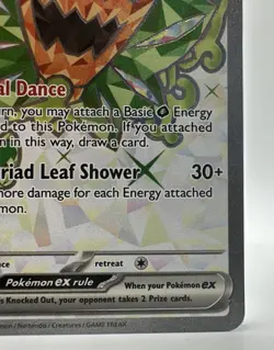 Pokemon Teal Mask Ogerpon ex SVP 166 SV Black Star Promo Holo Near Mint - Image 3