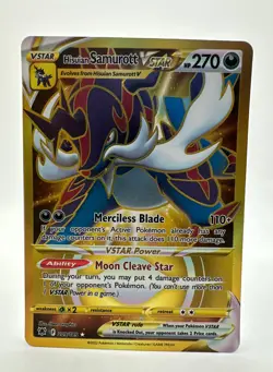 HISUIAN SAMUROTT VSTAR 209/189 SECRET RARE ASTRAL RADIANCE POKEMON NEAR MINT - Image 1